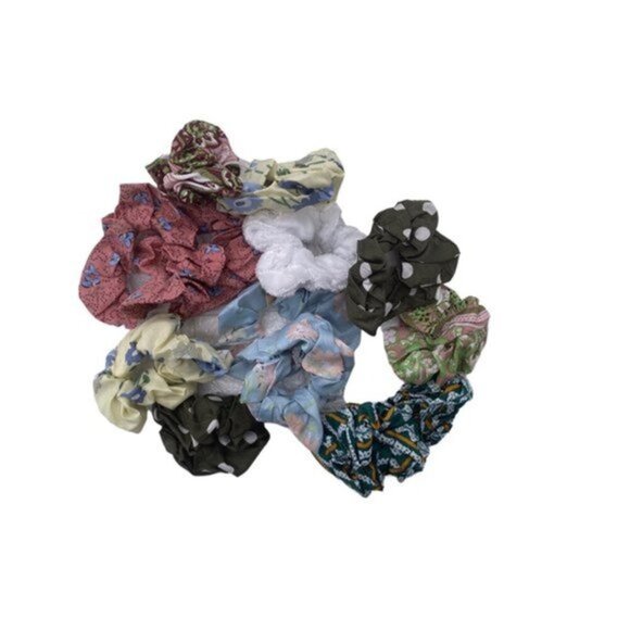 13pcs Hair Scrunchies Velvet Elastics Bobbles Ponytail Holder Hair Bands Scrunch - Picture 1 of 11